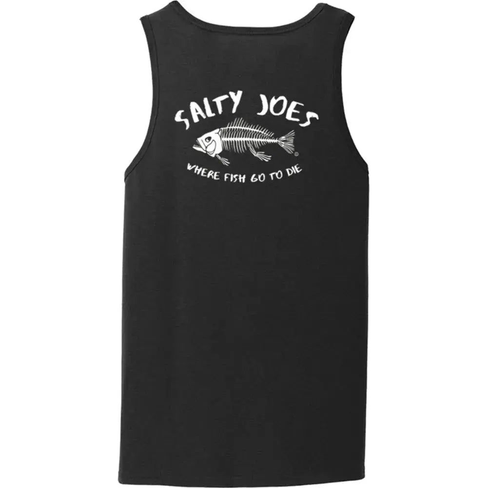 Salty Joe's Where Fish Go To Die Tank Top