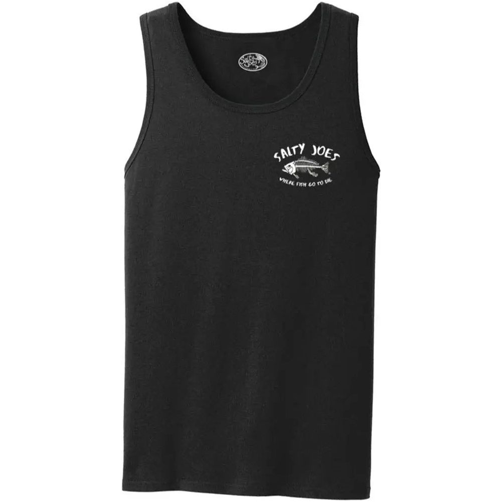 Salty Joe's Where Fish Go To Die Tank Top