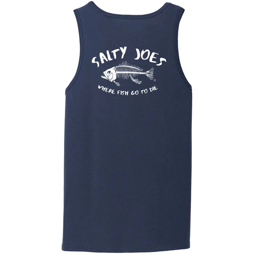 Salty Joe's Where Fish Go To Die Tank Top