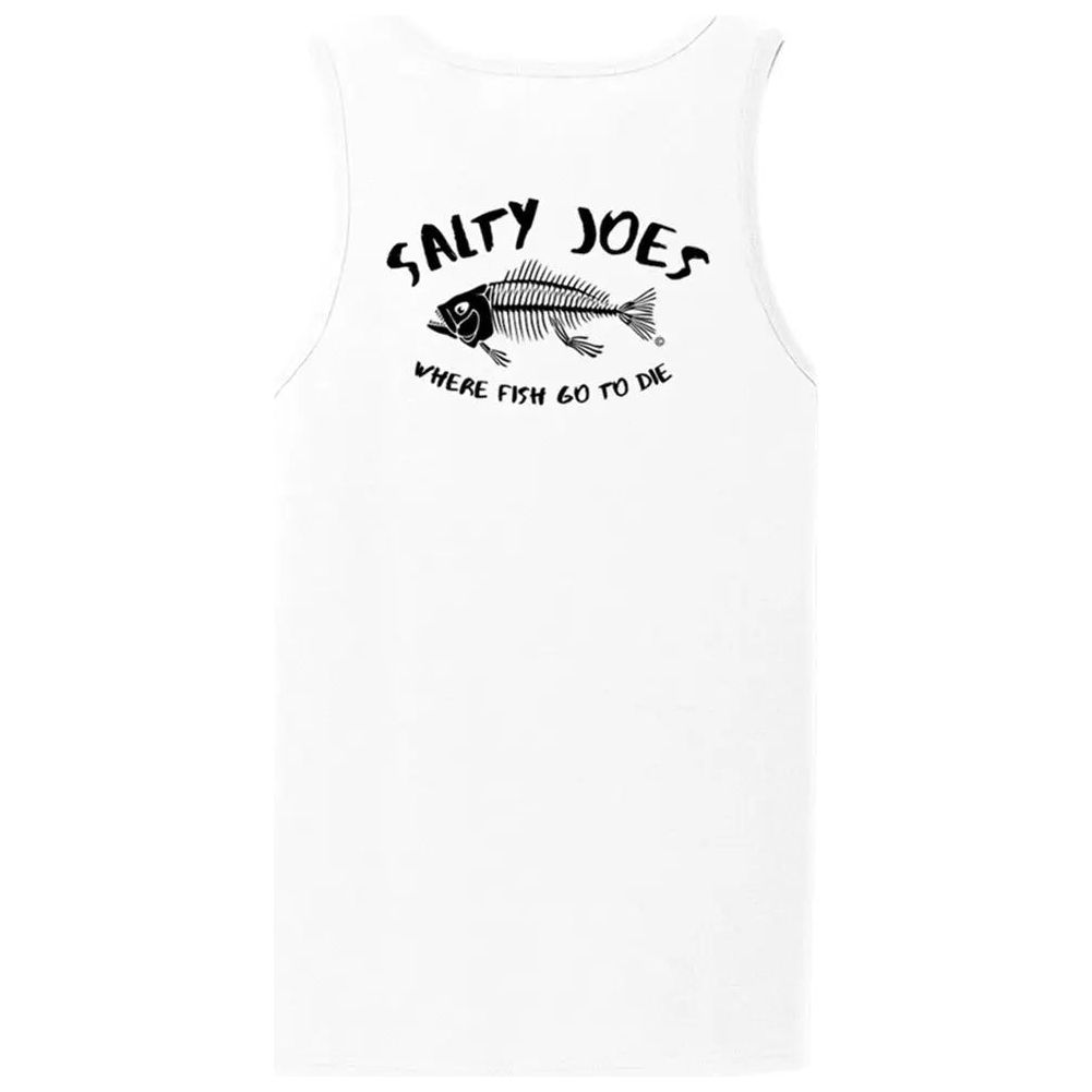 Salty Joe's Where Fish Go To Die Tank Top