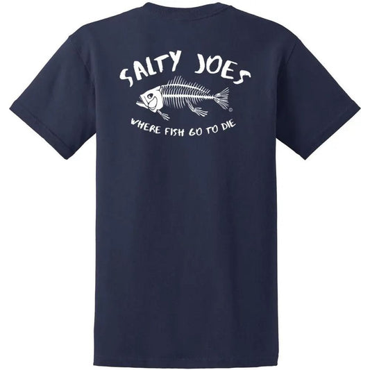 Salty Joe's "Where Fish Go To Die" Youth Graphic Tee