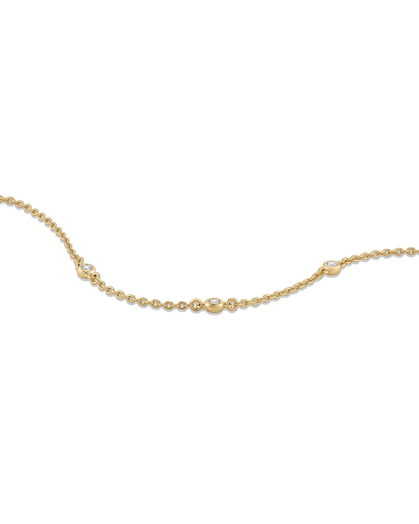 The Sapphire Trio Bracelet - Gold