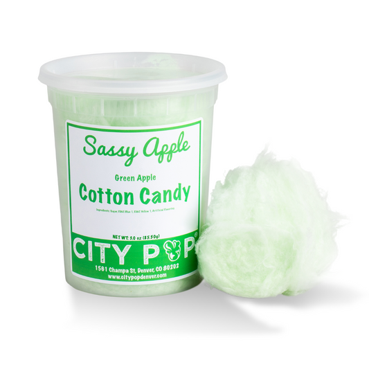 Sassy Apple Cotton Candy