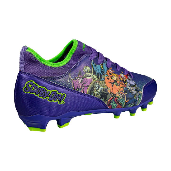 Scooby-Doo 'Unmasked' Purple Football Cleats - Velocity 3.0 by Phenom Elite