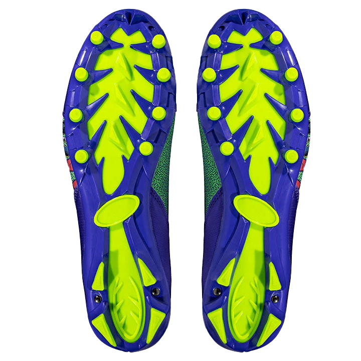 Scooby-Doo 'Unmasked' Purple Football Cleats - Velocity 3.0 by Phenom Elite