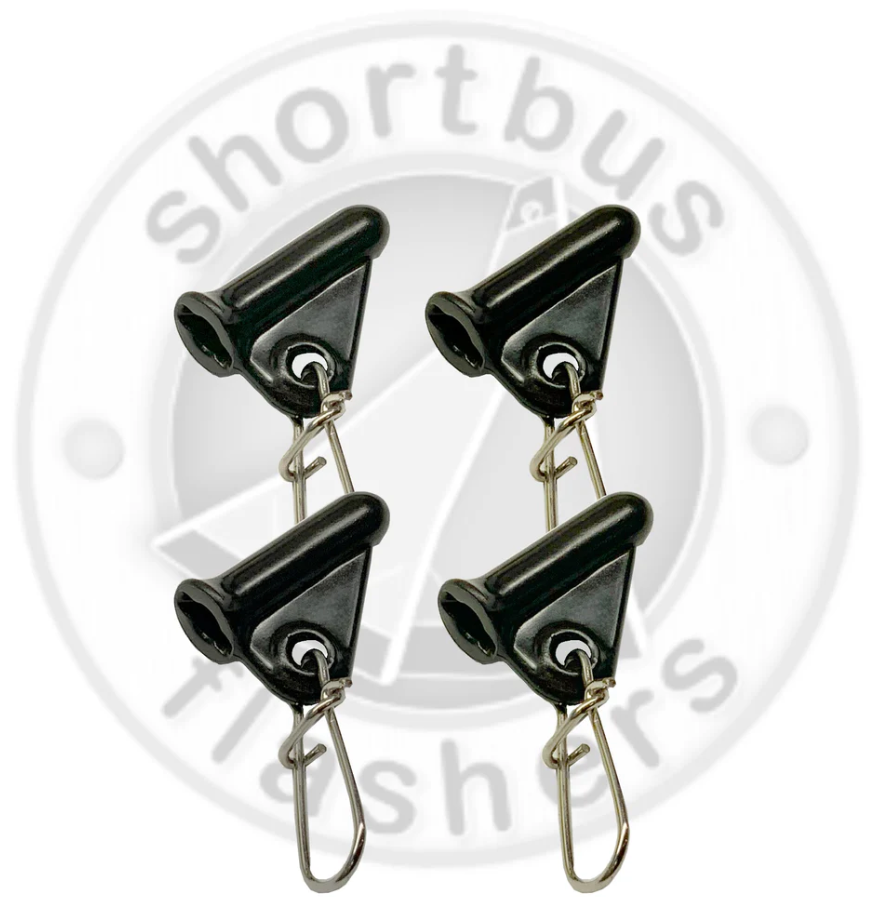 Shortbus Flashers Mini Slide-N-Locks 4PK