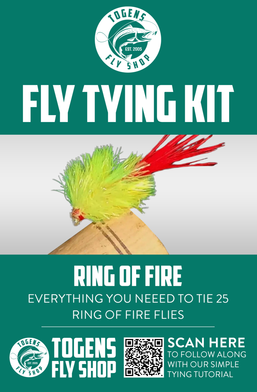 Togens Ring of Fire - Fly Tying Kit