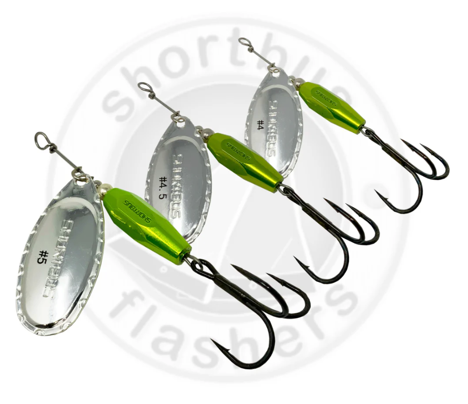 Casting Spinner - Metallic Chartreuse