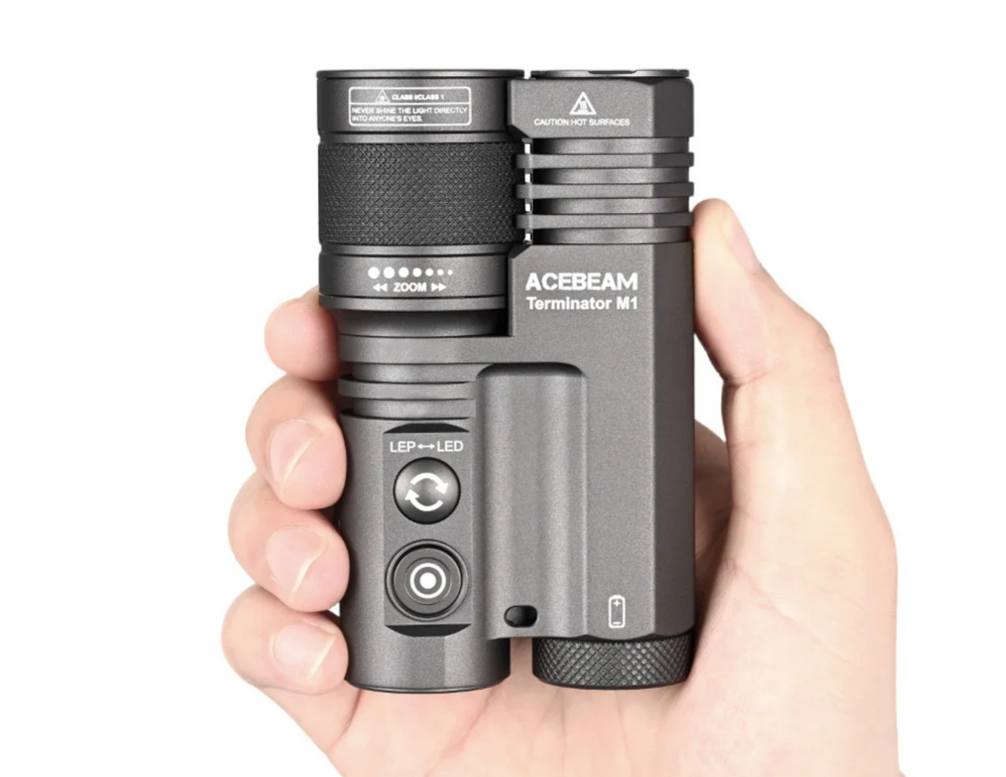 Terminator M1 Dual Head LEP/LED Flashlight (Limited Edition) - Acebeam® Exclusive