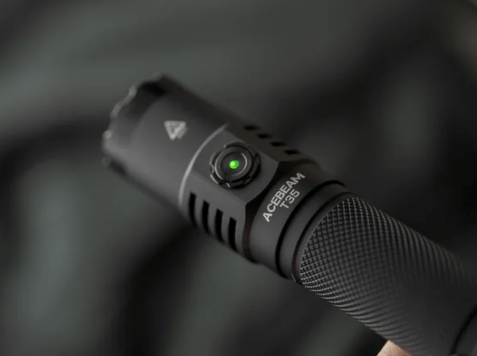 T35 CRTF 18650 Dual Switch Flashlight By Acebeam