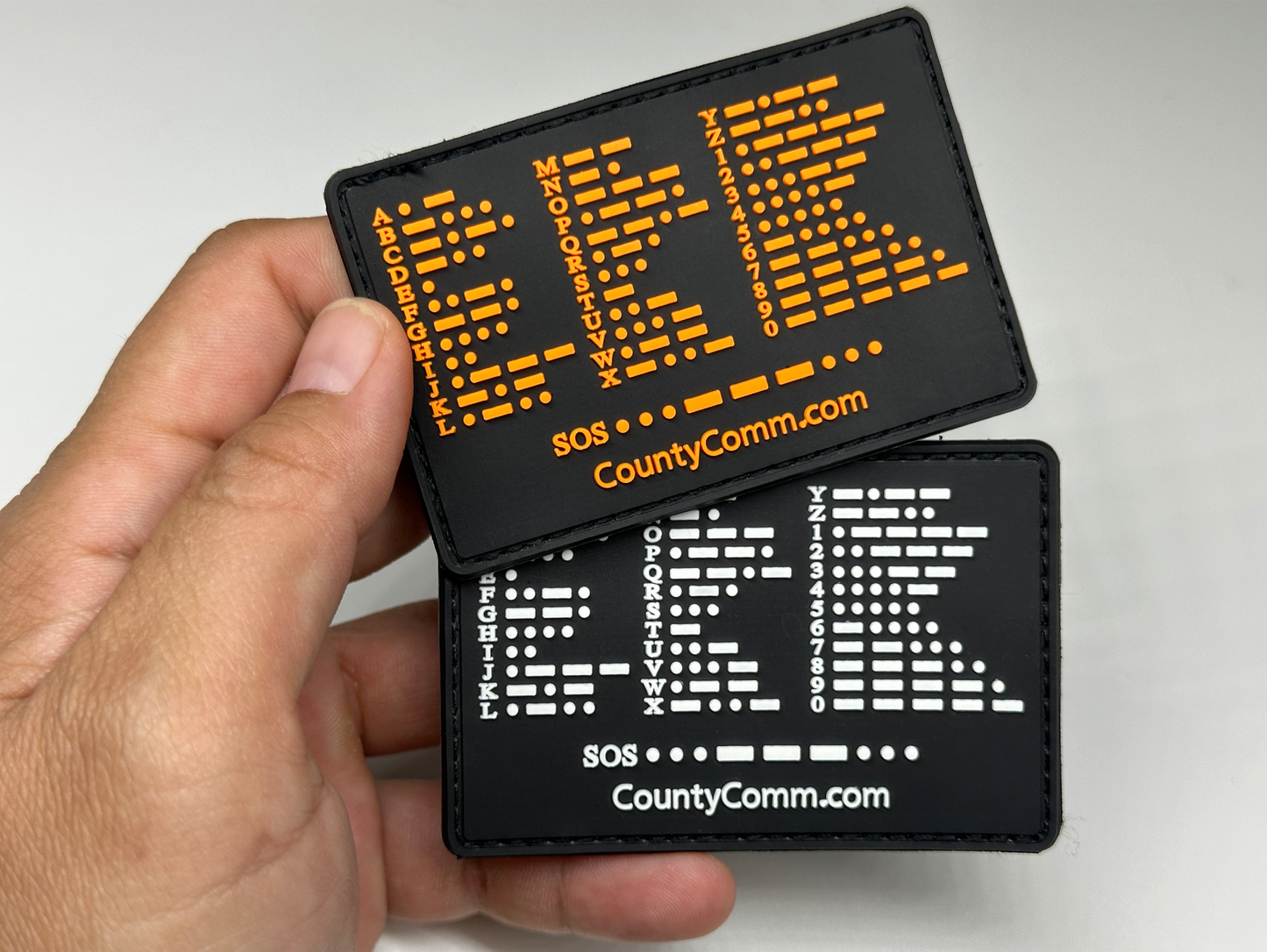 Signal Sentry - Morse Code & SOS Patch ( 2 Variants )