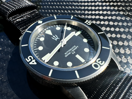 LSA Titanium Homage 300M Diver Watch by Maratac® NOS