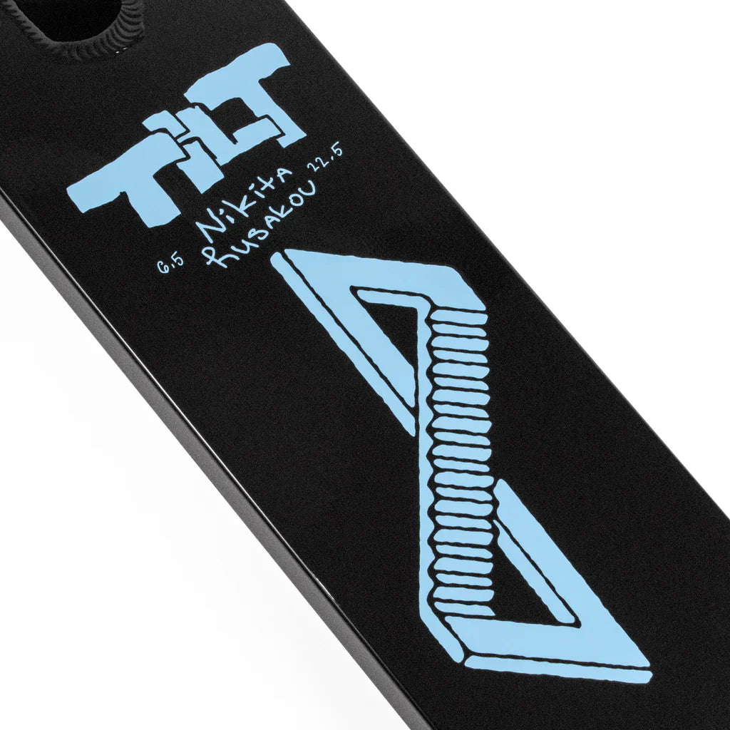 Tilt Selects Nikita Pro Scooter Deck 6.5"X22.5" - Metallic Black