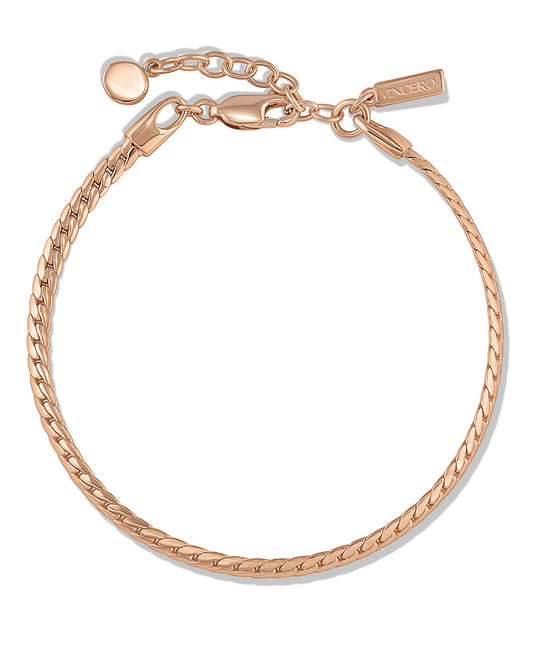 The Serpentine Bracelet - Rose Gold