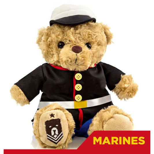 Sgt. Sleeptight - Marine Dress Blues Bear