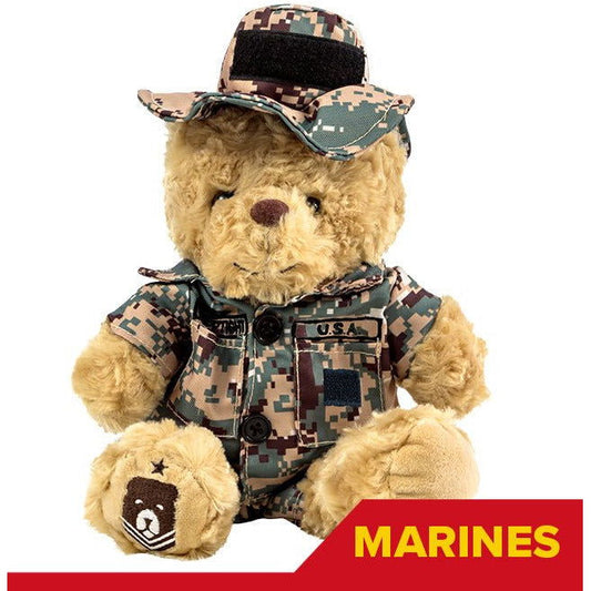 Sgt. Sleeptight - Marine Teddy Bear Camouflage