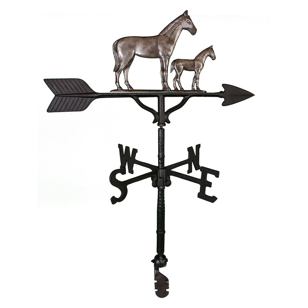 32″ Aluminum Mare & Colt Weathervane