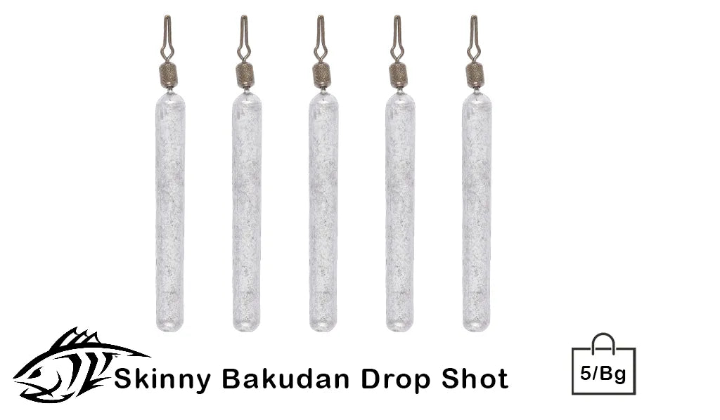 Skinny Bakudan Dropshot Weights