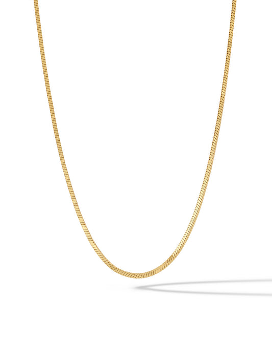 Snake Chain Necklace - Gold