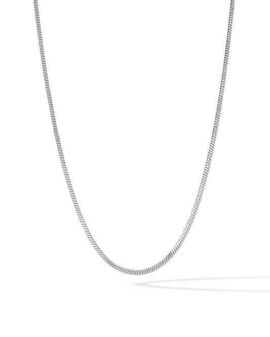 Snake Chain Necklace - Sterling Silver