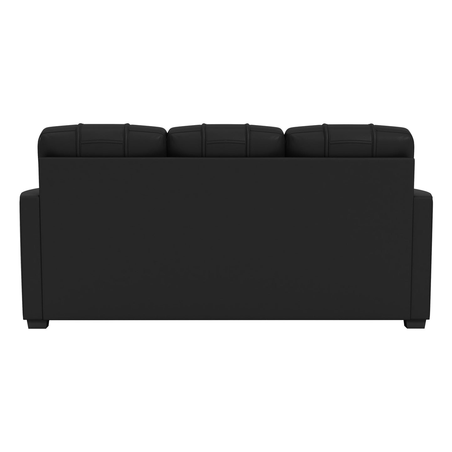 Silver Sofa with Georgia State University Primary Logo