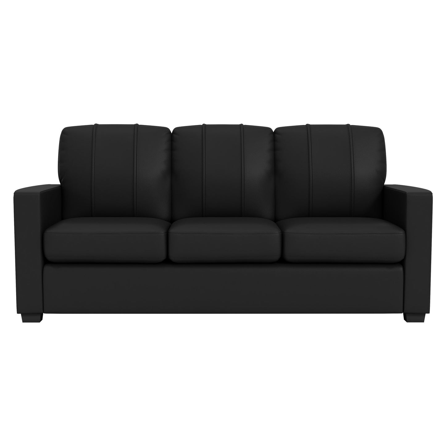 Silver Sofa with Georgia State University Primary Logo