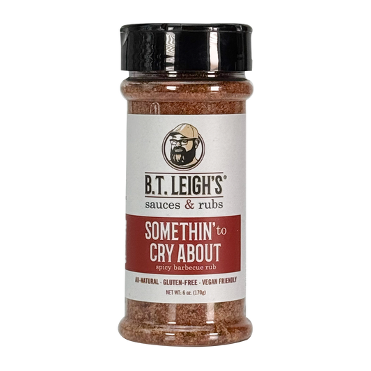 Somethin' To Cry About - Sweet & Spicy Barbecue Rub - 6 oz Bottle