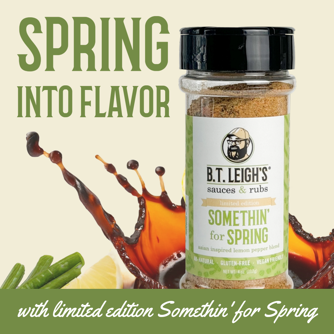 Somethin' For Spring - Asian Inspired Lemon Pepper Blend - 4 oz Bottle