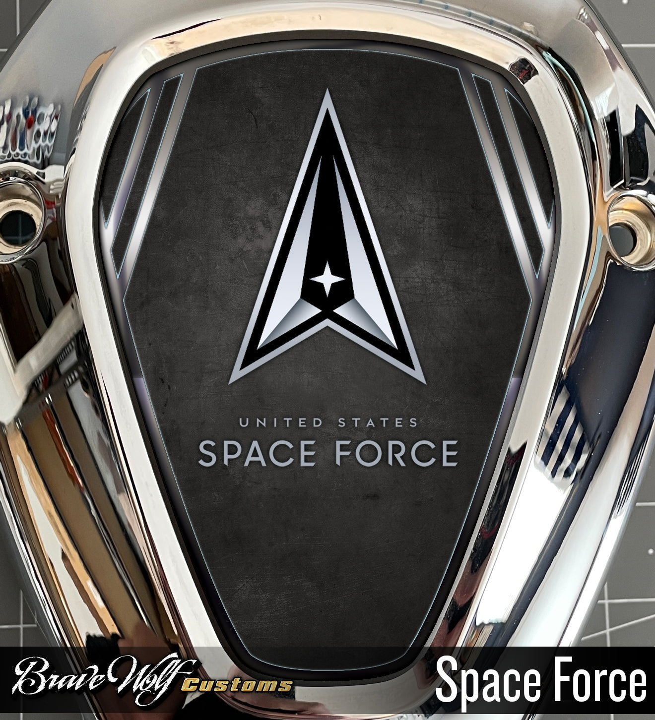 Challenger V-Cover Decal - Space Force