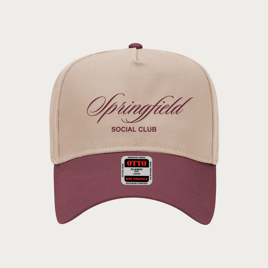 Springfield Social Club Two Tone Cap