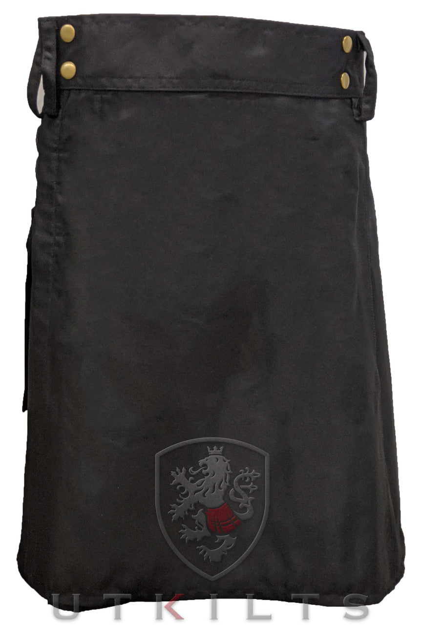 Standard Black Utility Kilt