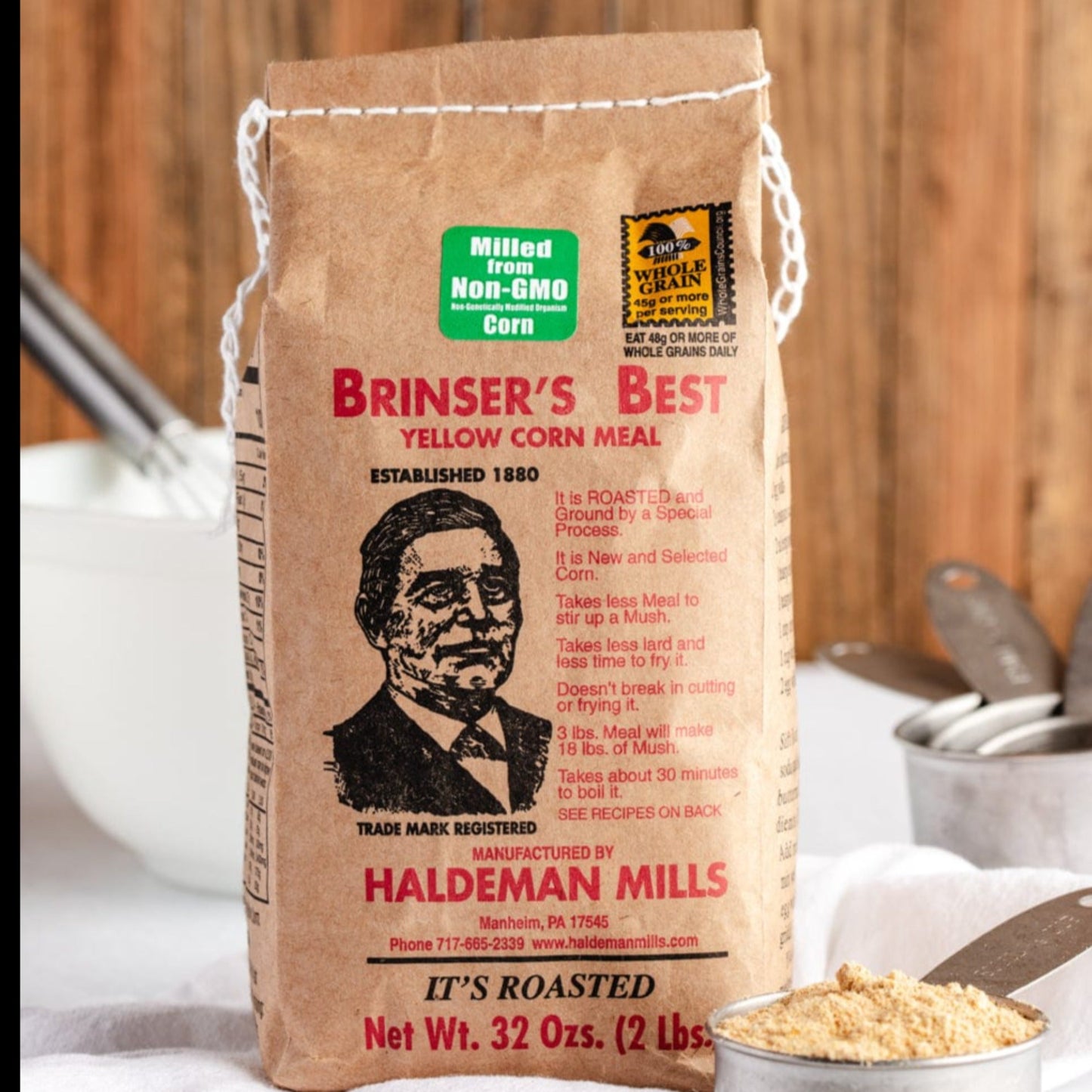 Brinser's Best Yellow Corn Meal (non-GMO)