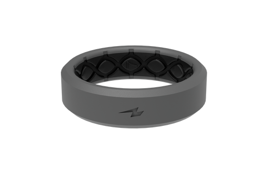 Zeus Storm Grey Thin Ring