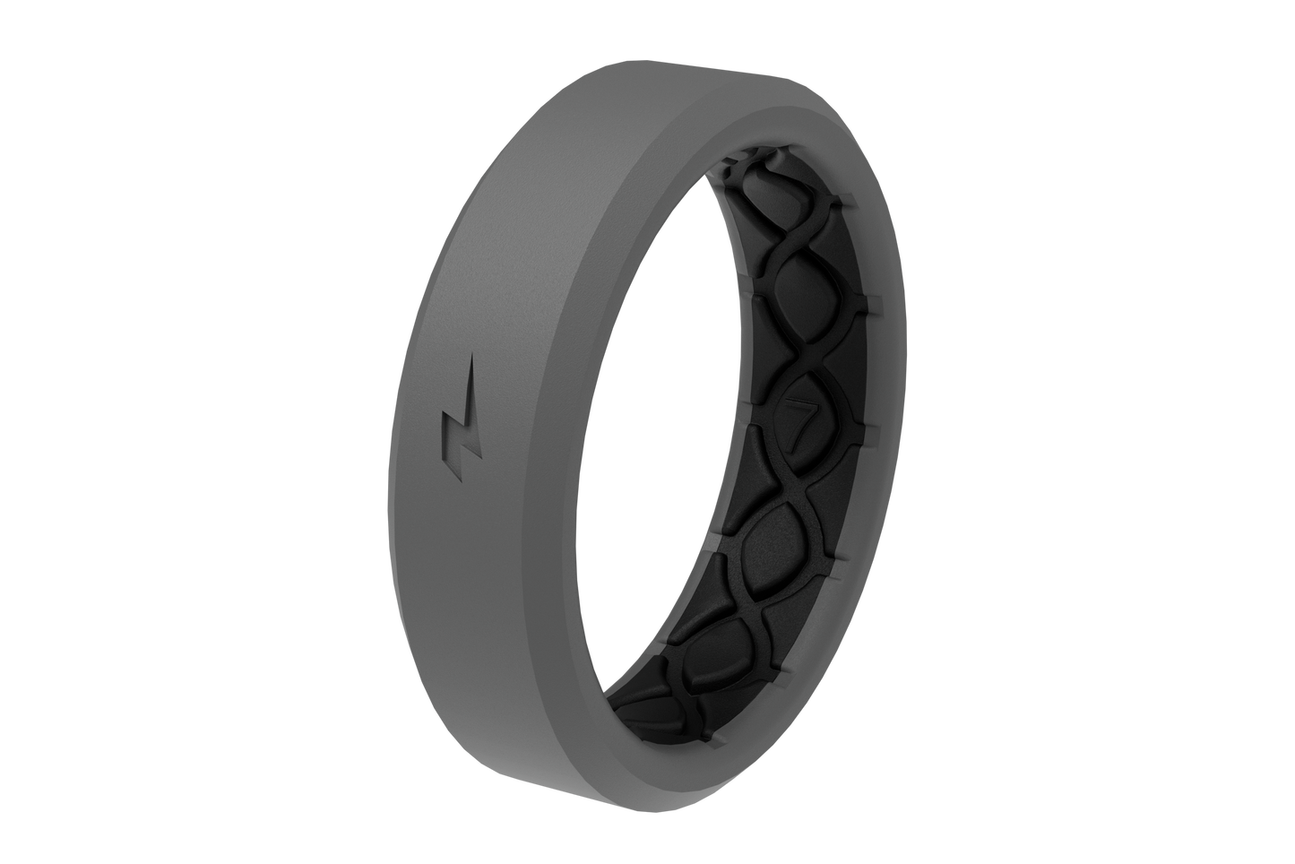 Zeus Storm Grey Thin Ring