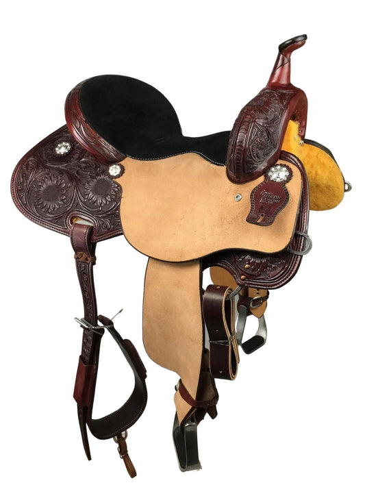 15.5" Sunflower Barrel Saddle