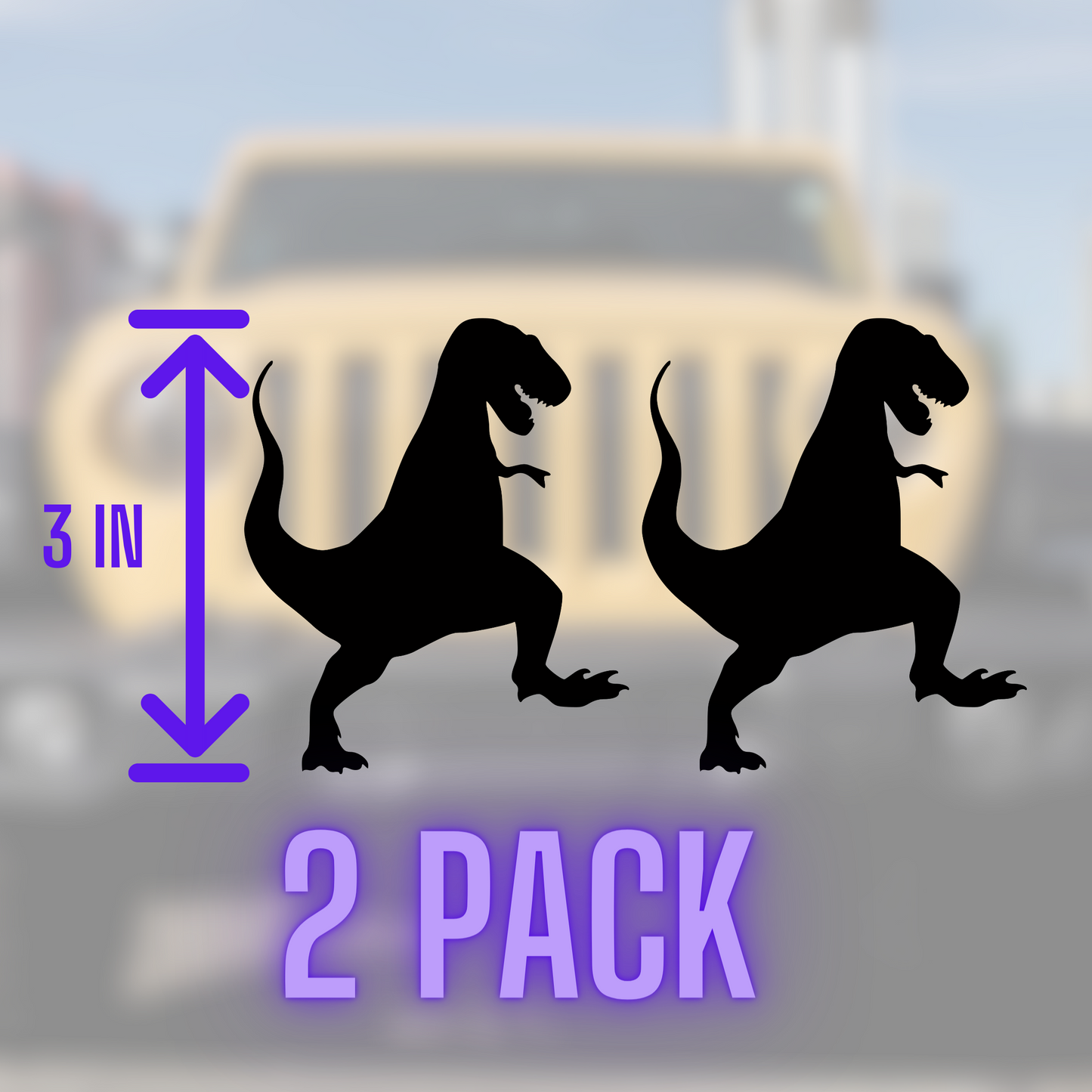 T-Rex Easter Egg-2 Pack