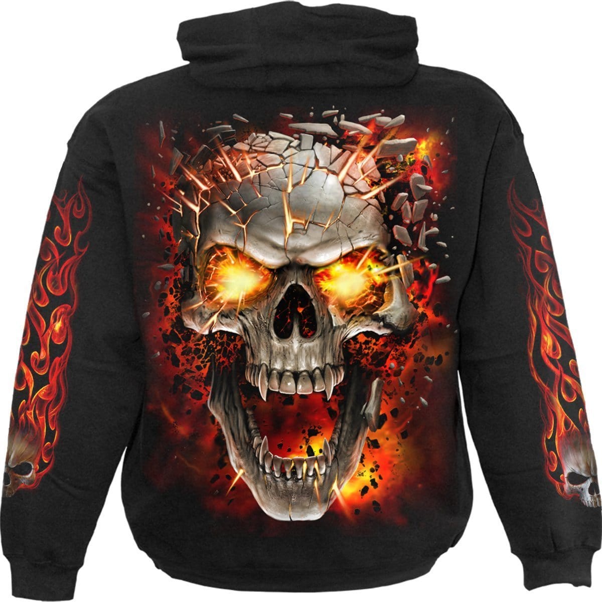 SKULL BLAST - Hoody Black