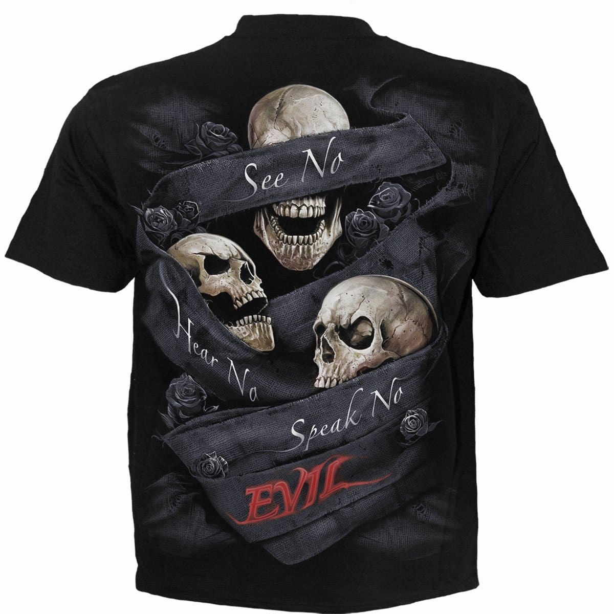 SEE NO EVIL - T-Shirt Black