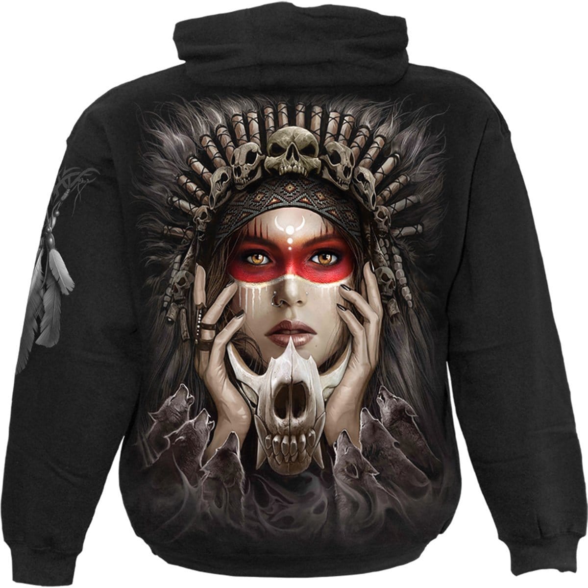 CRY OF THE WOLF - Hoody Black