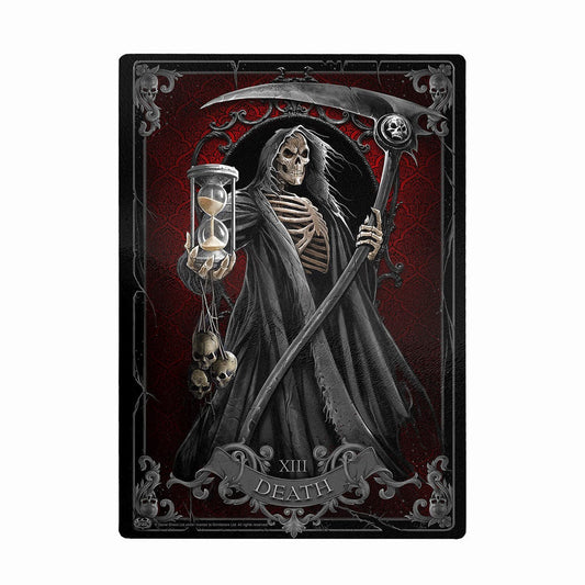 DEATH TAROT - Glass Chopping Board (Rectangular)