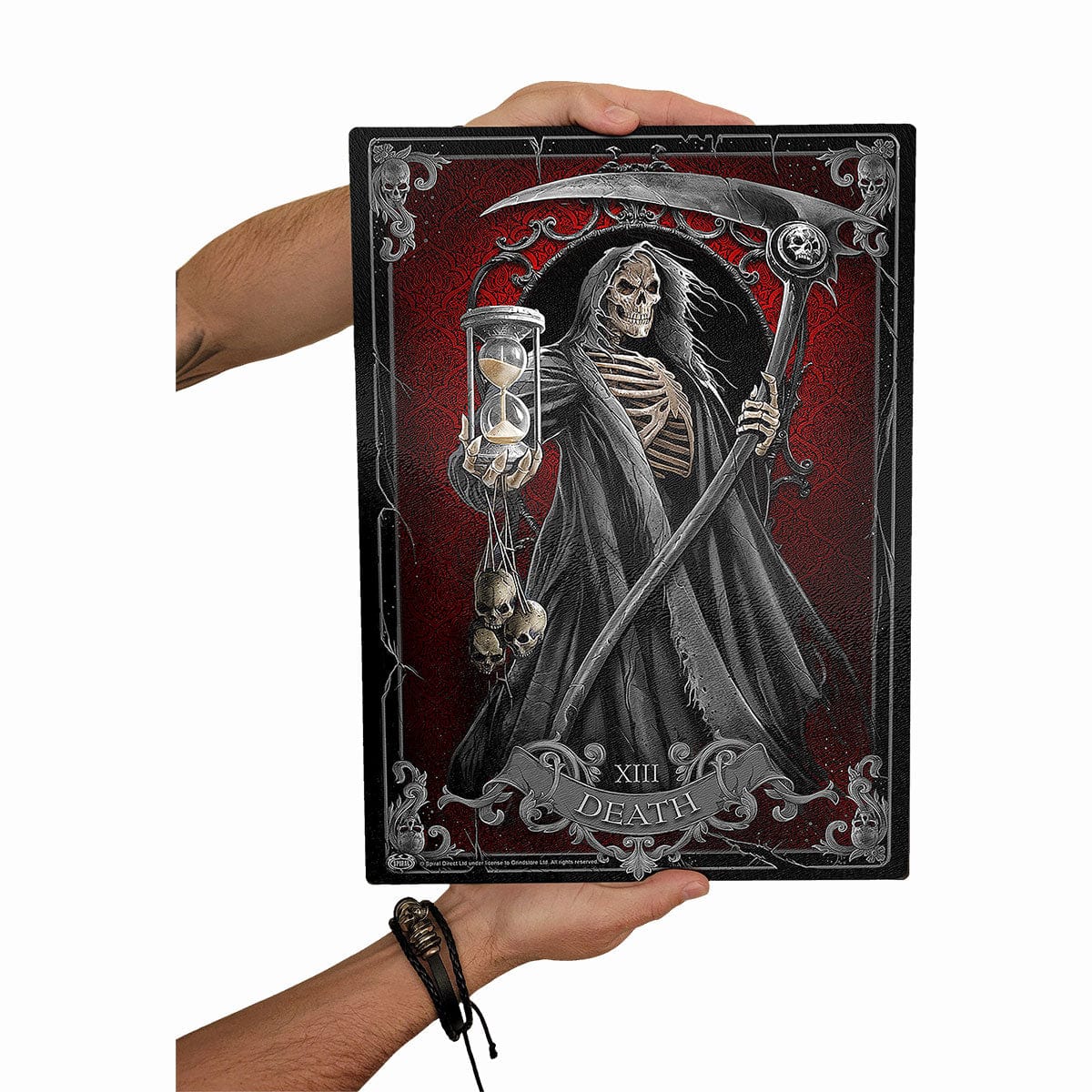 DEATH TAROT - Glass Chopping Board (Rectangular)