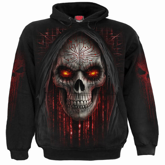 CYBER DEATH - Hoody Black