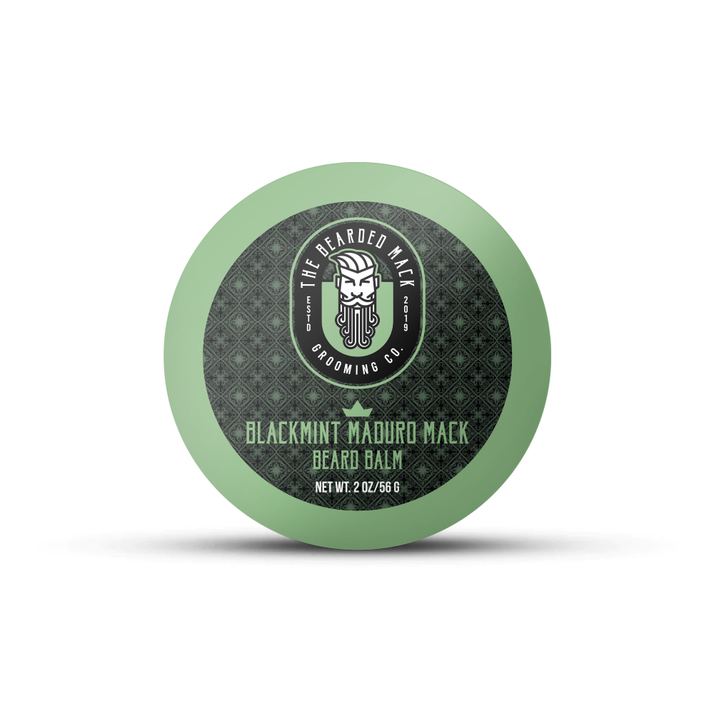 Blackmint Maduro Mack Beard Balm -  Warm Tobacco, Black Tea + Mint