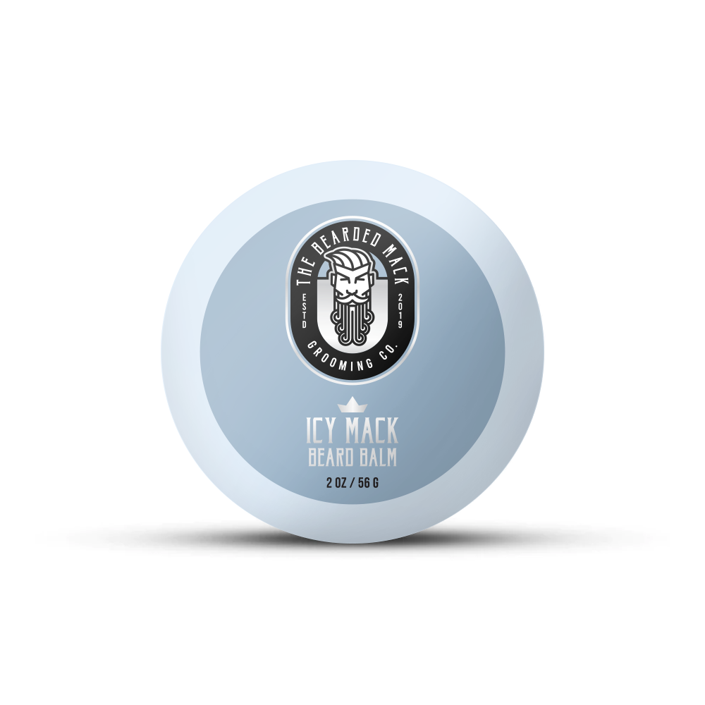 Icy Mack Beard Balm -  Eucalyptus, Peppermint + Tea Tree