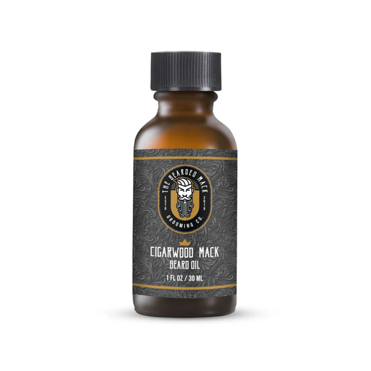 Cigarwood Mack Beard Oil -  Tobacco, Oud + Smoky Vanilla