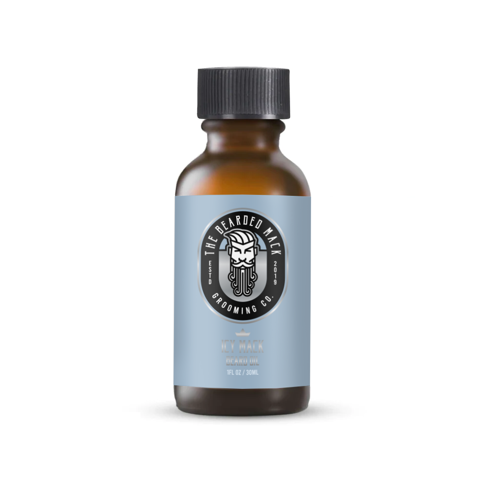 Icy Mack Beard Oil -  Eucalyptus, Peppermint + Tea Tree