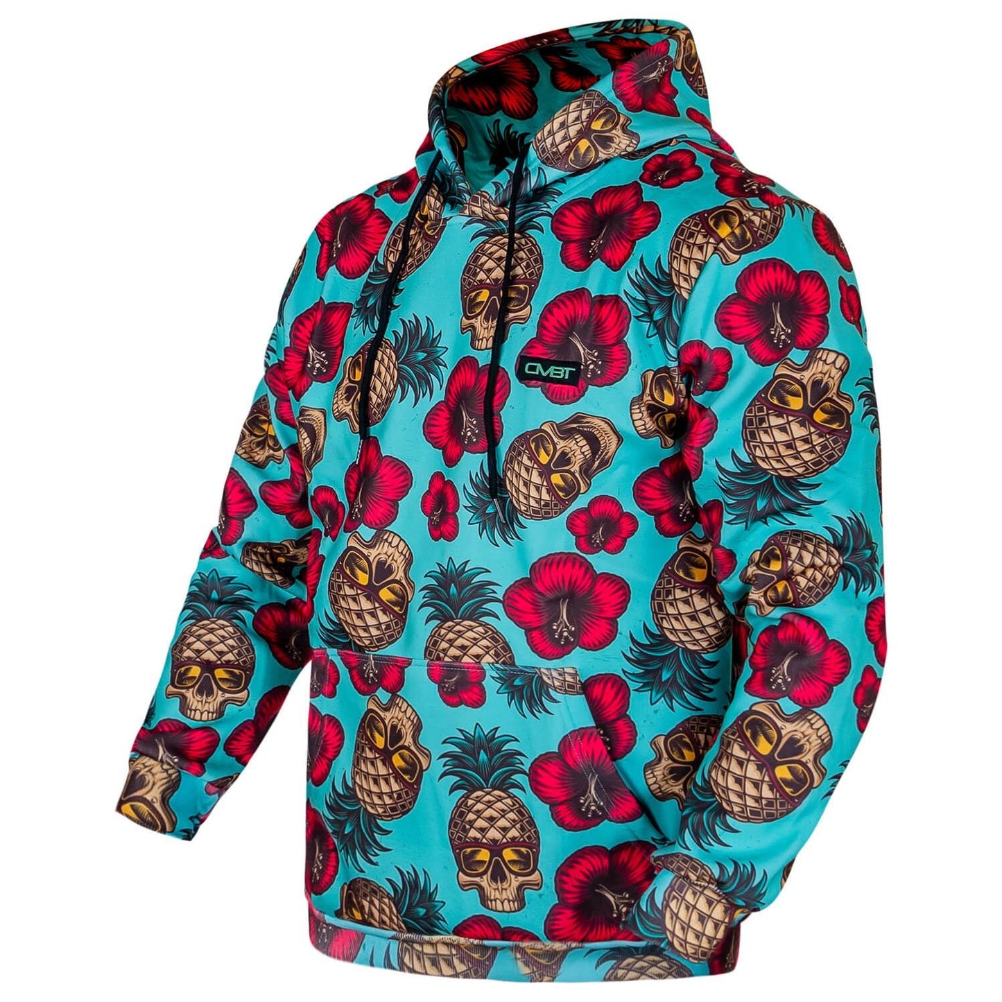 CMBT HEAVYWEIGHT FLEECE LINED HOODIE | TEAL PINEAPPLE EXPRESS