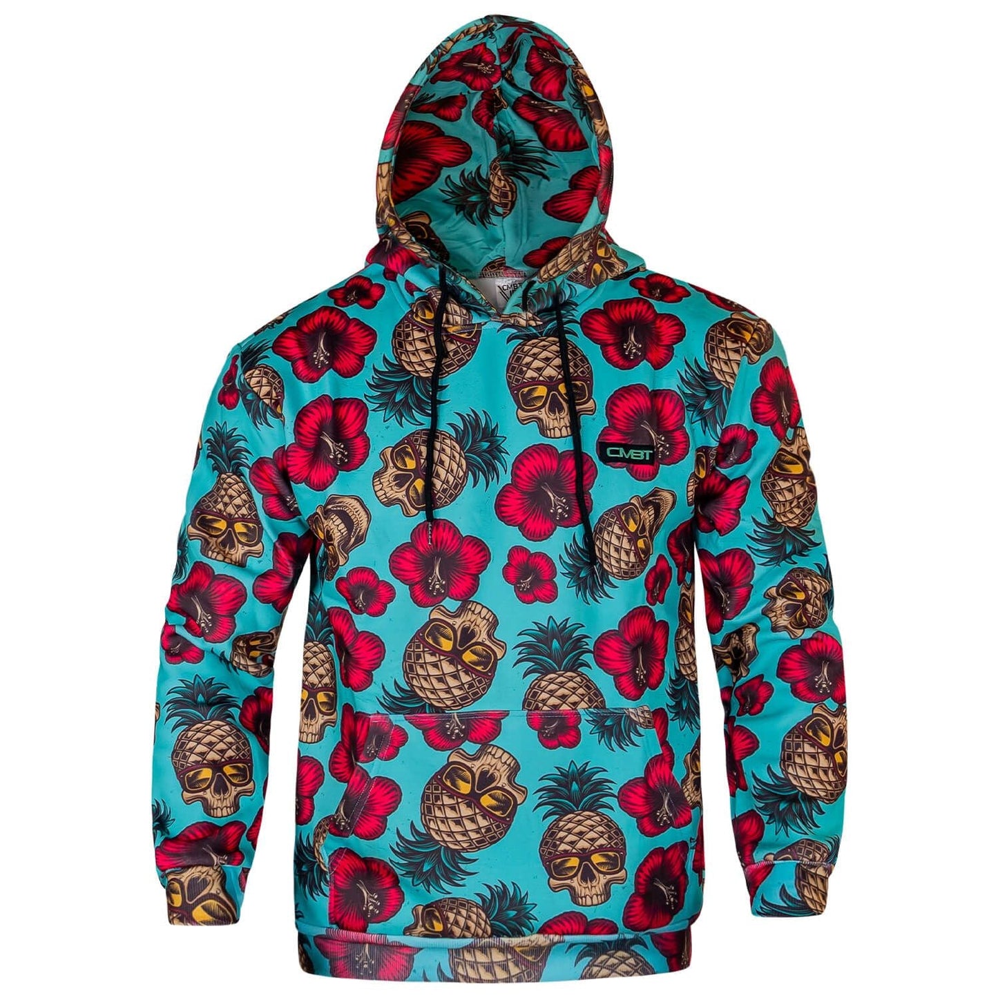 CMBT HEAVYWEIGHT FLEECE LINED HOODIE | TEAL PINEAPPLE EXPRESS