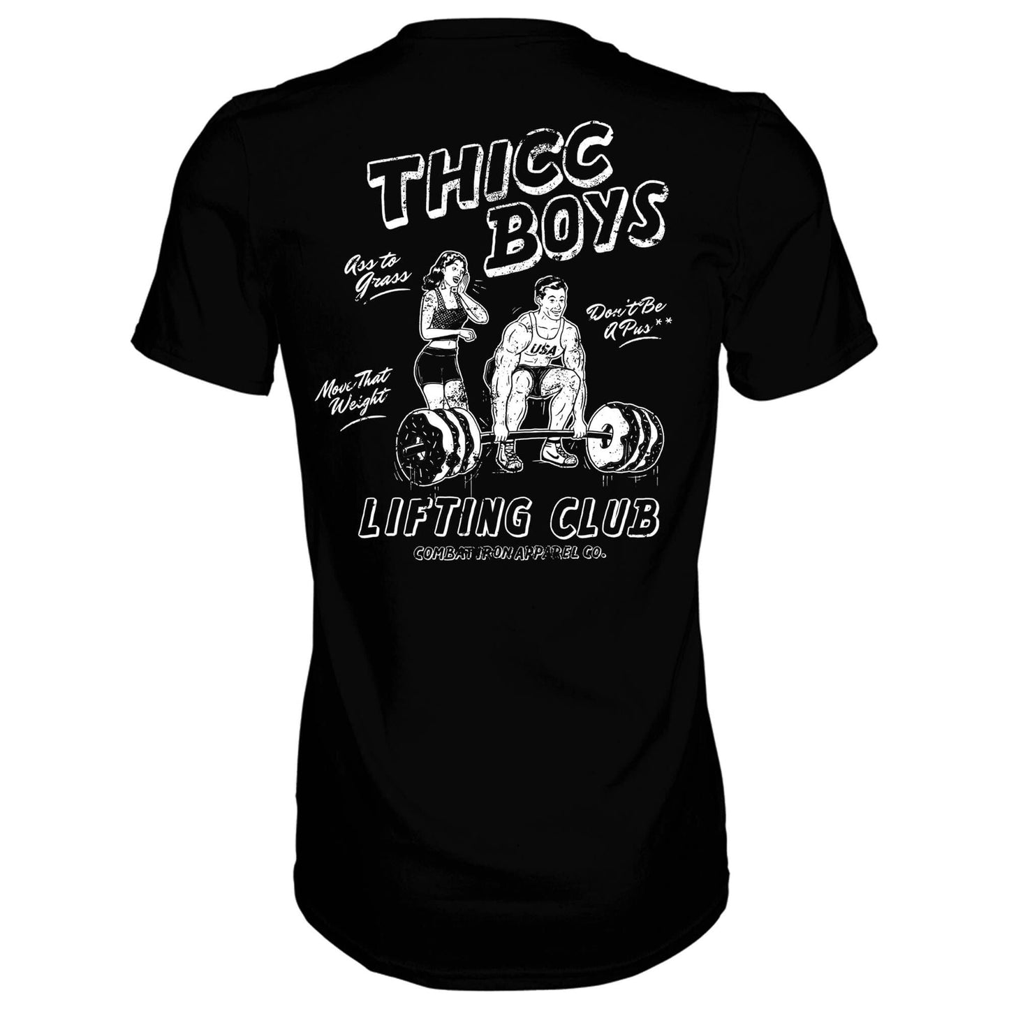 Thicc Boys Workout Club Men's T-Shirt