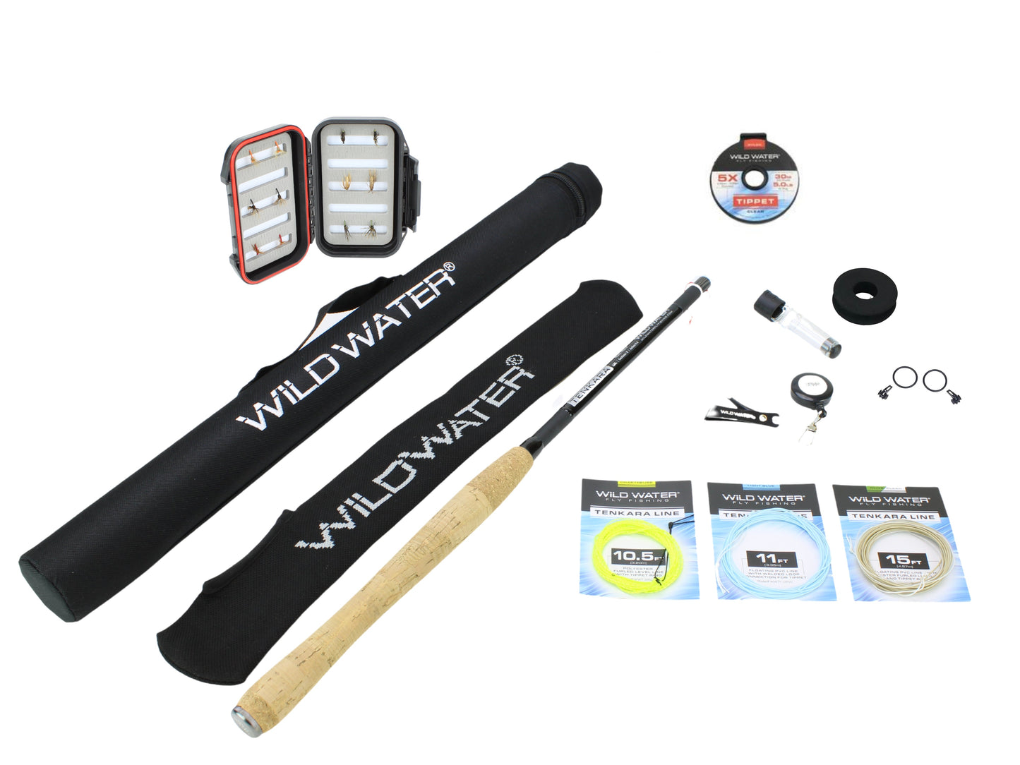 Tenkara Fly Fishing Kit, 12ft Rod | Wild Water Fly Fishing